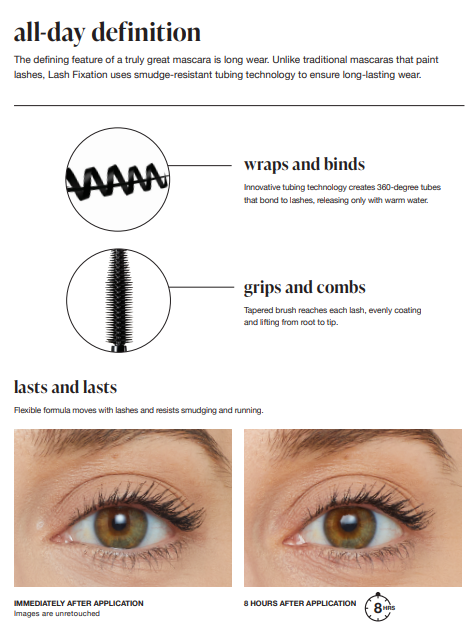 Lash Fixation Length & Definition Tubing Mascara