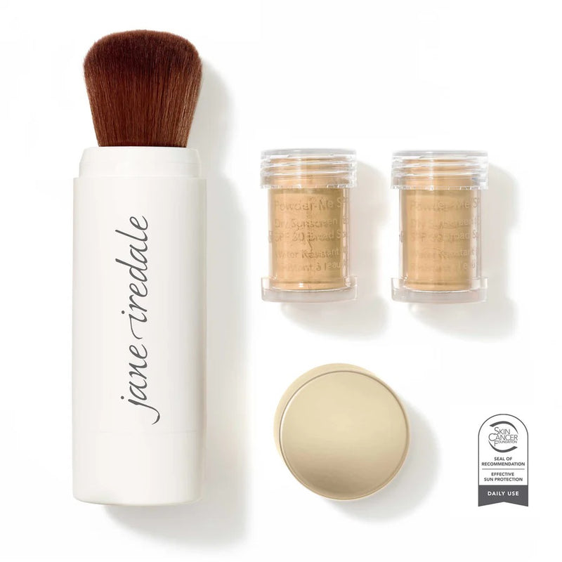 Powder-Me SPF 30 Refillable Brush Christmas Set