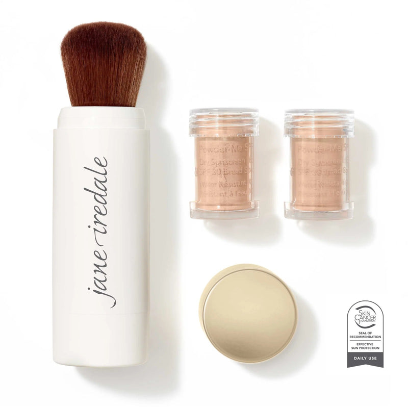Powder-Me SPF 30 Refillable Brush Christmas Set