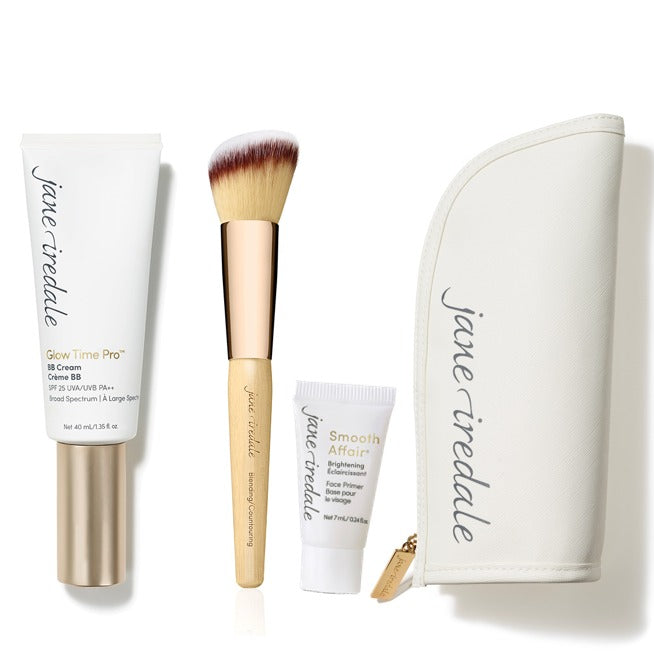 Glow Time Pro™ BB Cream SPF 25 + Blending Brush + Smooth Affair ® Facial Primer & Brightener